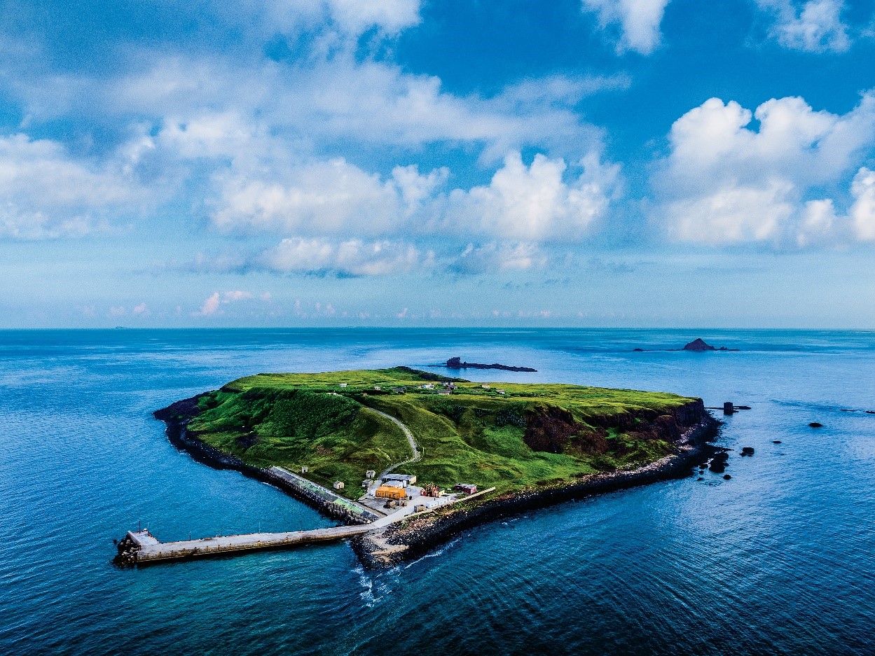 空拍西嶼坪嶼景色